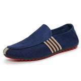 HEE GRAND Brand 2017 Fashion Slip-On Flat Breathable Casual Male Shoes, Striped Solid Men Summer Fashion Shoes XMR212