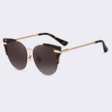 AOFLY Sunglasses Cat Eye Ladies Sunglasses 2017 Luxury Classic Women Fashion Shades Brand Designer Alloy Legs Points AF7964