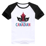 Casual tops tees logo designed CANADIAN men clothes cool Deadpool pattern short sleeve good quality canada brand male T-shirt