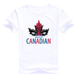 Casual tops tees logo designed CANADIAN men clothes cool Deadpool pattern short sleeve good quality canada brand male T-shirt