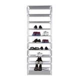 Durable Shoe Rack Space Saving Storage Shelf Portable Nonwoven Fabric Home Shoes Organizer Cabinet Closet Furniture