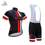 Summer 2018 Canadian team highway gluracing cycling clothing / Eyessee new super soft breathable mesh bicycle bike clothes